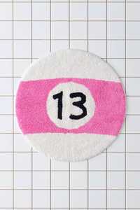 พรมเช็ดเท้ารูปทรงลูกสนุกเกอร์ 13 ลูก ทำจากผ้าฝ้ายเนื้อนุ่ม ผลิตด้วยเครื่องจักร ซึมซับน้ำได้ดี กันลื่น เป็นมิตรกับสิ่งแวดล้อม - Product Image 3