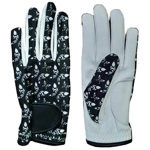 Guantes de golf de cuero Cabretta de primera calidad con logotipo personalizado Guante de golf de calidad de piel de oveja con estilo 2025 - Product Image 1