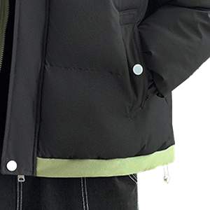 Doudoune brillante à la mode pour hommes Activités d'hiver isolées épaisses Veste d'extérieur brillante - Product Image 4