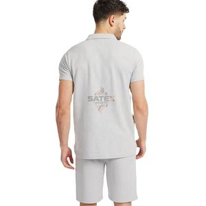 ชุดเซ็ตคู่ลำลองผู้ชาย ดีไซน์ใหม่ ระบายอากาศ ซับเหงื่อ ผ้าฝ้าย 100% สำหรับฤดูร้อน รับสกรีนลายตามสั่ง แฟชั่นทันสมัย สไตล์สปอร์ต - Product Image 5