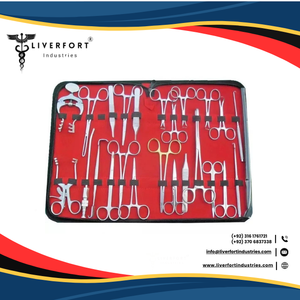 NEW Premium Quality Professional Plastic Surgery Kit Instrument Chirurgical Set Of 25 Pcs German Stainless Steel Sets by LiverFort - Product Image 3