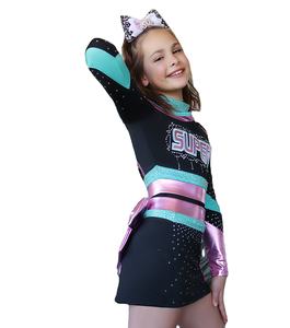 Spirit Wave Cheer Uniform <b>Crafted</b> <b>for</b> Professional Cheer Teams Who Need Performance Quality Comfort Stretch and Style - Product Image 1