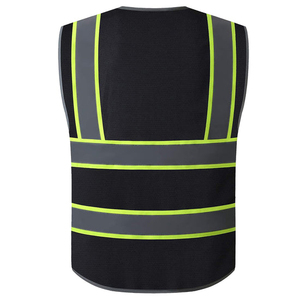 Réfléchissant Haute-Vis Respirant Casual Automne Extérieur Porter Gilet pour Cyclisme Courir Construction Site Protection (Lavé) - Product Image 4