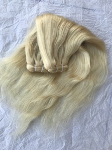 Templo indio virgen en bruto, producto más vendido, cutícula de visón brasileño Premium, extensión ondulada rubia alineada, paquete de cabello humano de un solo donador - Product Image 5
