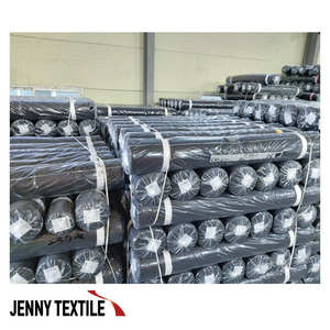 Tissu d'Abaya noir ITY coréen résistant aux plis, polyester et élasthanne, durable, facile d'entretien, lot en stock, meilleur prix pour les vêtements modestes - Product Image 2