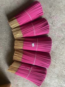 Bâtons d'encens en bambou coloré de 12 "en vrac-usage religieux écologique 100% naturel de haute qualité rose longue durée - Product Image 2