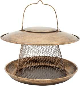 Mangeoire à oiseaux pour l'extérieur, facile à nettoyer, mangeoire suspendue multifonctionnelle pour balcon, cour, jardin - Product Image 5