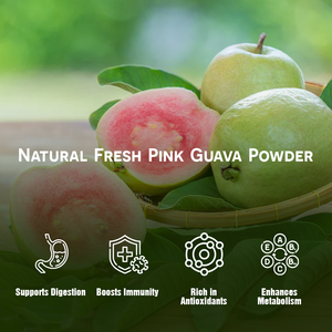 Approvisionnement d'usine en vrac 320g boîte naturel bio rose jus de goyave en poudre boisson instantanée aliments et boissons - Product Image 5