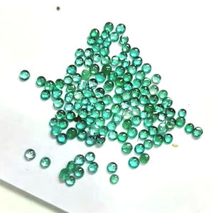 790 piezas de Esmeralda natural 2mm 3mm 4mm cabujón redondo 116 Cts lote Iroc ventas esmeralda de alta calidad piedra preciosa suelta US $173 para todos - Product Image 1