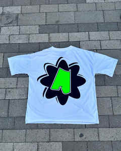 T-shirt en coton épais et lourd personnalisé 300GSM T-shirt surdimensionné pour homme avec impression graphique par transfert de chaleur 100% coton - Product Image 4