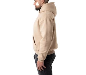 Sudaderas con Capucha Vintage para Hombre, 100% Algodón, con Logotipo Frontal Personalizado, Ropa al por Mayor, Sudaderas de Invierno - Product Image 4