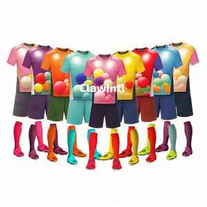 Conjuntos de camisetas de fútbol para hombre, ropa de fútbol por sublimación para hombres, camisetas de fútbol de práctica, ropa deportiva de fútbol personalizada, uniforme de equipo de fútbol - Product Image 2