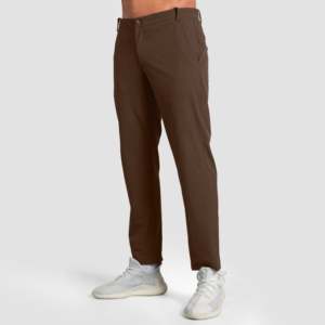 Pantalones Rectos GA Marrones para Ropa de Golf - Product Image 3