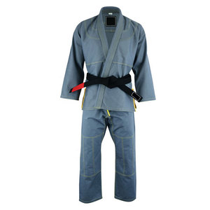Uniforme Unisex 100% Algodón Rojo Jiu Jitsu Gi Personalizado Ligero para Adultos en Artes Marciales Judo-Comprar para Hombres y Mujeres - Product Image 3