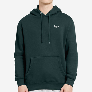 Wholesale Hoodie Sweatshirt <b>Pullover</b> <b>Men</b> Polyester Cotton Blank Hoodies for Sublimation Printing - Product Image 1