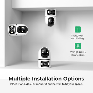 Cámara PTZ WiFi Interior de Doble Lente 2K+2K 360 °   Cámara de vigilancia para empresas y comerciantes, aplicación fácil IMILAB LIFE - Product Image 5
