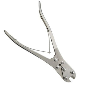 Alicate Cortador de Placas de Alambre con Pasador TC Manual para Instrumentos Ortopédicos de Alta Calidad, Tamaño 9.5, Doble Resorte, CE, Narham Enterprises - Product Image 3