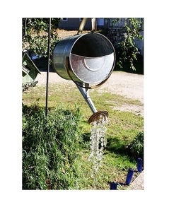 Design incroyable, canette d'eau galvanisée décorative de jardin, arrosoir de dernière arrivée utilisé pour la décoration de la pelouse et de la cour - Product Image 2