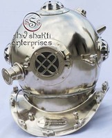 Casque de plongée sous-marine moderne en fer électroplaqué, décoration d'intérieur sur le thème de la mer profonde pour Halloween, fait main, haute qualité, 7 kg, Tanishka