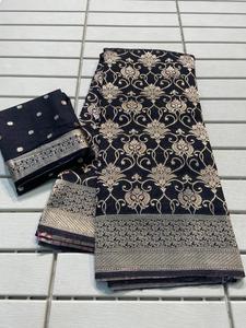 Bollywood indien dernière exclusivité Sari fête porter concepteur mariée superbe à la mode meilleure vente exportation Sexy attrayant femmes - Product Image 5