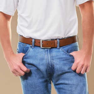 Ceinture classique en cuir de vache - Product Image 5