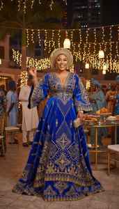 Tela de Alta Calidad para Blusa con Bordado Africano George Wrapper, para Ropa Tradicional - Product Image 2