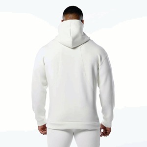 Sudadera con Capucha Bordada para Hombre, Diseño de Última Moda, 100% Algodón, Forro Polar, Resistente al Viento, Secado Rápido, Transpirable, Estilo Vintage, Ropa de Invierno para Exteriores - Product Image 3