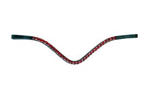 Producto de equitación ecuestre Producto de brida de cuero cómodo con cristales en forma de corazón Diamantes y diamantes de imitación - Product Image 4