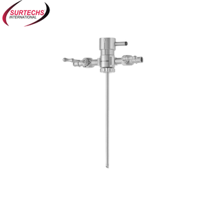 Funda de operación manual Surtechs para fuente de energía con 2 grifos giratorios, juego de artroscopia con certificación CE, 1 año de garantía - Product Image 6