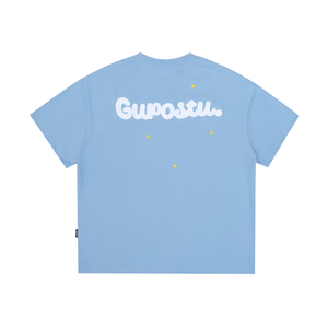 Unisex 280GSM Boxy T-Shirt by Local Brand 'STAR' Embroidered <b>Wool</b> <b>Cotton</b> for Teenagers Plus Size Men and Women - Product Image 6