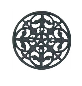 Dessous de plat de table indien attrayant en métal aluminium plaqué or pour la protection contre les dommages causés par la chaleur Dessous de plat et napperons pour la salle à manger - Product Image 6