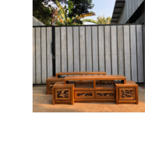 Mueble de TV de Madera de Teca Sólida Vintage en Oferta, Mueble de TV de Estilo Minimalista para Apartamento, Mueble de TV para Sala de Estar - Product Image 2