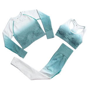 Conjunto de Yoga para Mujer de Alta Calidad 2026, Secado Rápido y Transpirable, Diseño de Logotipo Personalizado, Patrón Sólido, Talla Grande, Nuevo Lanzamiento - Product Image 1