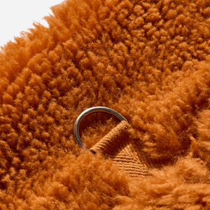 Veste polaire Sherpa élégante pour hommes avec capuche chaude et poches utilitaires Vêtements d'hiver High Street avec logo sur le devant - Product Image 3