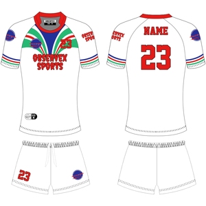 Uniformes de Rugby RWC de alta calidad, camiseta nacional con estampado de sublimación de manga corta, camiseta transpirable con nombre de equipo personalizado - Product Image 1