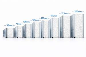 Panel Sándwich EPS PREXS para Paredes Exteriores, Ligero, Bajo Costo, Instalación Rápida, Aislamiento Térmico, Prefabricado para Almacenes y Fábricas - Product Image 2