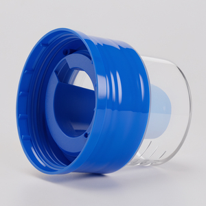 Tapa dosificadora de detergente para ropa, antideslizante, con rosca acanalada, para botella de suavizante de telas, impresión de logotipo personalizado, suministro de fábrica. - Product Image 3