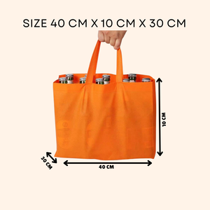 Bolso de compras no tejido ecológico reutilizable con diseño de caja personalizado Spunbond funcional - Product Image 2