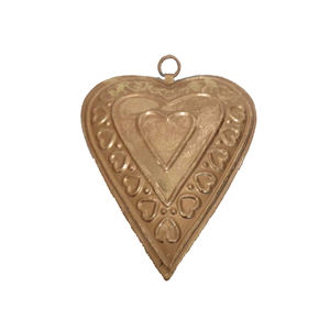 ชุดโลหะแขวนรูปหัวใจสำหรับตกแต่งบ้านและคริสต์มาสสีทองแดงงานแฮนด์เมดออกแบบได้เองใหม่ล่าสุด - Product Image 4