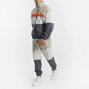 Ensemble de survêtements Streetwear très vendu Survêtements d'hiver Mode personnalisée OEM Vente en gros Survêtements respirants coupe-vent personnalisés - Product Image 1