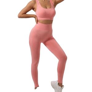 Leggings de yoga pour femmes, décontractés, d'hiver, en molleton sans couture, en spandex, taille haute, séchage rapide, respirants, pour la salle de sport - Product Image 1