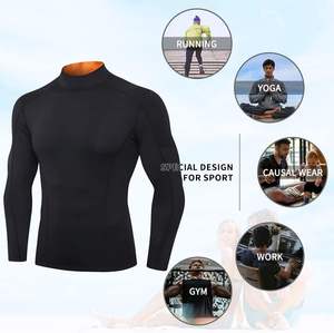 Camisa de compresión de satén de lujo para hombre Estilos ajustados e informales Suministro directo de fábrica Opciones de talla grande personalizadas Oferta al por mayor - Product Image 1