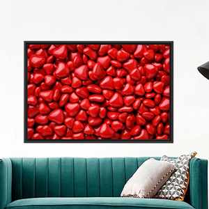 งานศิลปะบนผ้าใบพิมพ์ลายขนมหวานสไตล์โมเดิร์น - ของตกแต่งห้องรับประทานอาหารที่มีชีวิตชีวา,1P:กรอบสีดำ - Product Image 1