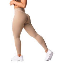 กางเกงโยคะเอวสูงคุณภาพสูงสำหรับผู้หญิง ผ้าเนื้อแน่น เป็นมิตรกับสิ่งแวดล้อม แห้งเร็ว ชุดออกกำลังกาย รับสกรีนโลโก้ - Product Image 2