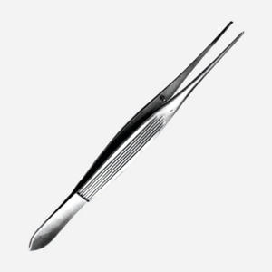 Fórceps de disección McIndoe al por mayor, fórceps de tejido quirúrgico de 1x2 dientes, instrumentos médicos de acero inoxidable para uso clínico - Product Image 3