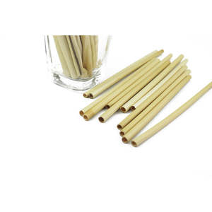 Pailles en herbe 100 % naturelles, écologiques et réutilisables du Vietnam, sans produits chimiques, emballées individuellement, accessoires de bar - Product Image 1