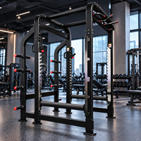 Station d'entraînement de musculation de qualité commerciale BN Premium Fitness Club, rack de musculation, équipement de salle de sport, cage de musculation