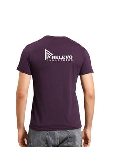 เสื้อยืดออกกำลังกายทรงโอเวอร์ไซส์ แขนเสื้อแบบดรอปโชว์เดอร์ สีม่วง ดีไซน์ทันสมัย ขายส่ง สำหรับผู้ชายและผู้หญิง สไตล์สตรีทแวร์ ผ้าฝ้าย 100% หนัก 220 กรัม - Product Image 5