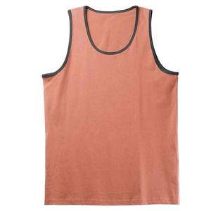 Men's Plus Size Summer Tank <b>Tops</b> High Street Casual Style XL Loose Fit Breathable Cotton <b>Sleeveless</b> Crewneck Gym Use Knitted - Product Image 3