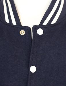 College Varsity Jacket Winter High Street Transpirable Secado rápido Vintage Forro de lana XL Tamaño Tela de punto rellena de fibra de poliéster - Product Image 5